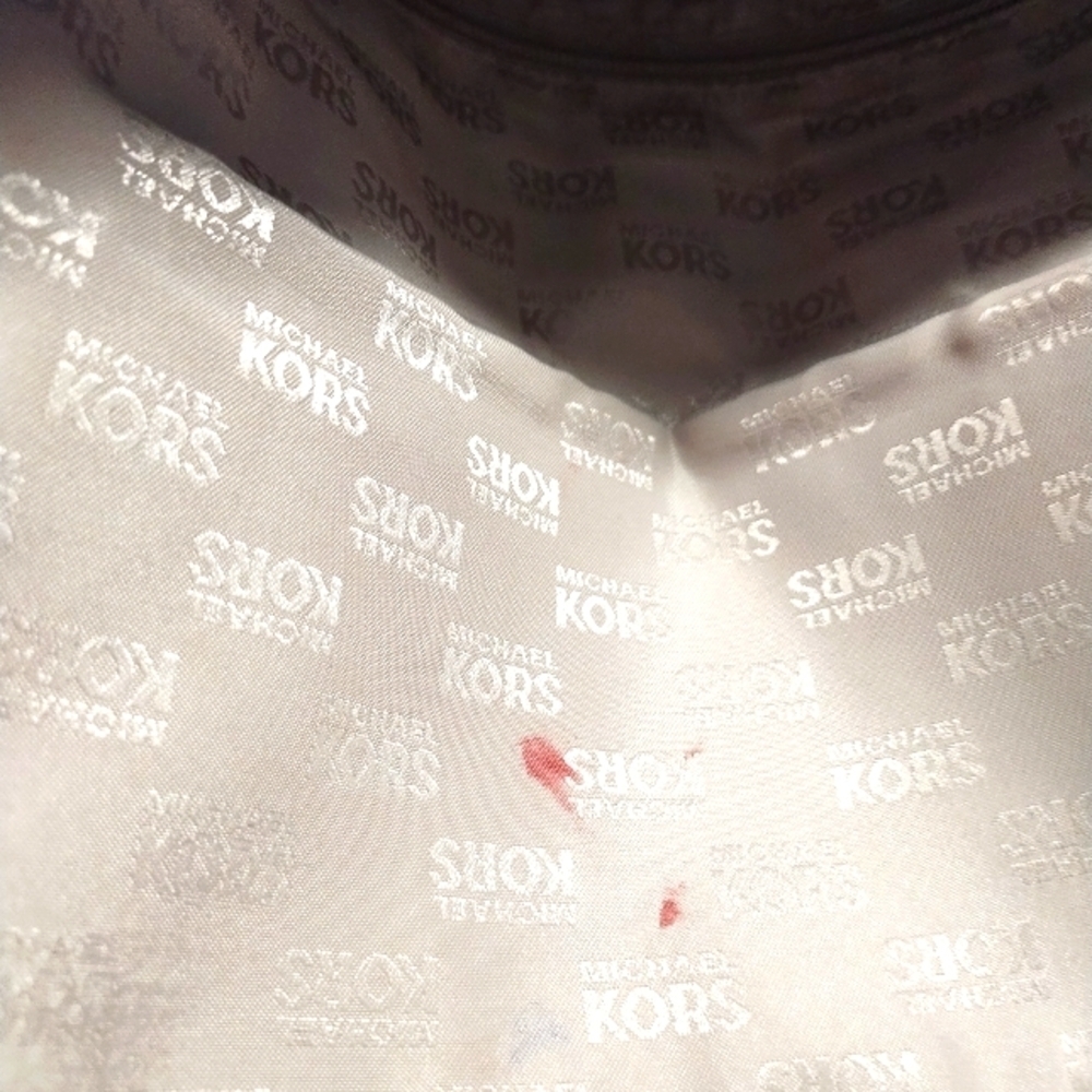 Michael Michael Kors Beige Python Embossed Leathe… - image 6